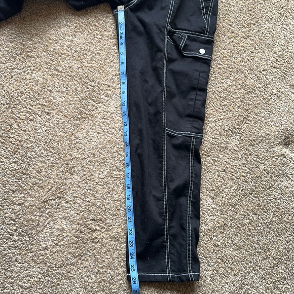 Blue Savvy Black Juniors Jeans Size 7 - Picture 12 of 16